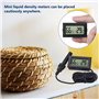 WIYETY Lot de 12 thermomètres hygromètres numériques d'intérieur avec écran LCD et thermomètre hygromètre pour la maison, le bur