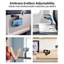 Support Téléphone Avion, Support Téléphone Universel Portable avec Rotation Multi-Directionnelle à 360°, Accessoires de Voyage I