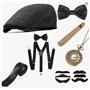 Ensemble d'accessoires de costume des années 20