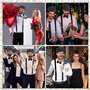 Ensemble d'accessoires de costume des années 20, accessoires pour homme Gatsby Mafia Gangster avec chapeau Panama réglable,brete
