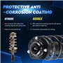 Lot de 2 amortisseurs avant avec ressort hélicoïdal compatible avec Chevy Cobalt 2005-2010, HHR 2006-2011, Pontiac Pursuit 2005-