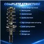 Lot de 2 amortisseurs avant avec ressort hélicoïdal compatible avec Chevy Cobalt 2005-2010, HHR 2006-2011, Pontiac Pursuit 2005-