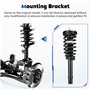 Jambes de force avant complètes avec ressort hélicoïdal pour Hyundai Azera 2006-2011, Sonata 2006-2010, remplacement pour 172281