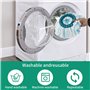 4 pièces Rechange Clean Twist Disc Mop Compatible avec Leifheit Serpillière,Balai Serpillère Microfibre Compatible avec Leifheit