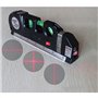 OFKPO Multifonction Niveau Vertical Horizon Mesure, Ruban Mètre Inclinometre à Mesurer Aligner Multipurpose Règle Verticale Leve