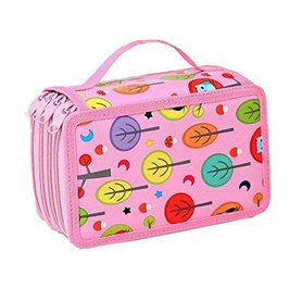 OFKPO Trousse à Crayons Sac de Crayon 72 Slots Super Grande Capacité