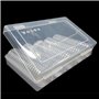 OFKPO 100 pcs 30 mm Monnaie Rangement Boîte, Capsules de Pièce de Collection