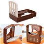 OFKPO Trancheuse à Pain Pliable, Trancheuse pour Pain, Gâteau et Toast, Outils de Cuisson et Cuisine Portable