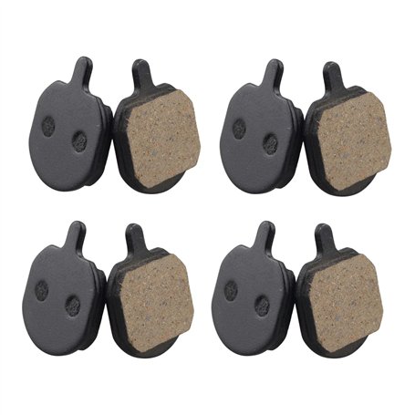 Futheda 4 Paires Bicyclette Plaquettes de Frein à Disque Semi-Métalliques compatibles avec Hans Hayes Sole MX2 MX3 MX4 MX5 CX5 G