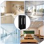 VFANDV Distributeur de Savon Manuel, Lot de 2 Fixation Murale Distributeur Shampoing, Distributeur Savon Liquide sans Perçage av
