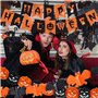 NEERIX Décoration d'Halloween, tourbillons à suspendre, guirlandes effrayantes, spirales et bannières pour fêtes d'horreur épiqu