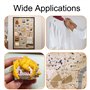 Kryzulax 200 Pièces Punaises Carte,Punaises à Tête Ronde,Carte Punaises,pour Carte de Voyage Petites Push Pins pour Tableau en L