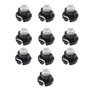 Create idea 10x T3 8mm Cone LED Ampoule 1LED SMD1210 Puce 10LM Extrêmement Lumineux pour Voiture Auto Tableau De Bord Lecture Ja