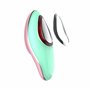 DOCOCO Brosse de nettoyage du visage électrique en silicone IPX6 étanche avec EMS