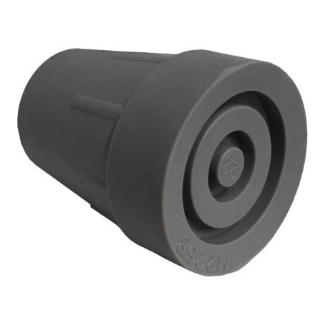 Cosyback - Lot de 4 embouts en caoutchouc - pour canne de marche/déambulateur/béquille axillaire - 22 mm