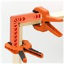 8 Pcs Équerres de Positionnement à 90 Degrés,Pince de Positionnement à 90 Degrés,Pince de Positionnement,90 Degrés L Type Pinces