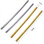 2000 Pcs Métallique Twist Cravates Pain Bonbons Sac Wire Twist Attaches Attache Lien Fil Fer Twist Tie