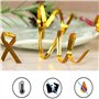 Attaches Métallisées,10cm,2000 Pcs Métallique Twist Cravates Pain Bonbons Sac Wire Twist Attaches Attache Lien Fil Fer Twist Tie