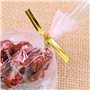 Attaches Métallisées,10cm,2000 Pcs Métallique Twist Cravates Pain Bonbons Sac Wire Twist Attaches Attache Lien Fil Fer Twist Tie