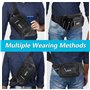 Sac Banane Sacoche Bandoulière Femme Homme Sac de Ceinture Multifonctionnel pour Loisir,Étanche Unisexe Petite Sacoche Banane de
