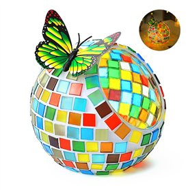 Kit d'arts de Porte-bougie en Mosaïque de Verre