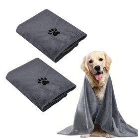 YAMAIDUO 2 Pièces Serviette Chien 100 x 50 CM