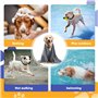 YAMAIDUO 2 Pièces Serviette Chien 100 x 50 CM, Serviette pour Chien Doux Séchage Rapide Microfibre, Serviete Chien Super Absorba