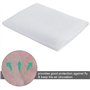 Fenêtre Moustiquaire Filet Lot de 2 rubans | 4 rouleaux autocollants | Fly Bug Moustiquaire Mosquito kit de protection | 2.0 m x