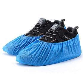 Milaloko Paquet de 100 couvre-chaussures jetables