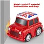 RuiDaXiang Métal Pull Back Voiture, 8 Pcs Ensemble de Mini Voiture Moulée sous Pression, Coche de Policía ...Enfants Jouets Fric