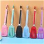 Hoshen Pince de cuisine en silicone de 26,5 cm, poignées en acier inoxydable, clip anti-brûlure pour grill, pain, steak, cadenas
