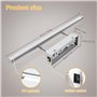 Dehobo Lampe Miroir Salle de Bain 9W 42CM - Applique Salle de Bain avec Interrupteur Blanc Neutre 4000K 730LM - Luminaire Salle 