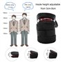 1 Paire 4 Couches Augmentateur de Hauteur Semelle Augmenter la Semelle Intérieure, Semelle Chaussures Intérieure avec Coussin Se
