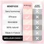 ROSELASH Nouvelle Formule Sérum de Croissance de Pousse Cils plus fournis longs épais - Fabriqué en France - Sans hormone Sans p