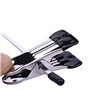 Cintres à Pantaloon,Cintres à Jupes 10 pièces 42cm Grand Métal Cintres Antidérapant Cintres avec Ajustement Grip Metal pour Jupe