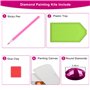 MXJSUA Diamond Painting Noël Kit de Peinture en Strass de Diamant Peinture Diamant, Peinture Diamant Noël, Broderie Diamant Kit 