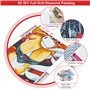 Kit de Peinture au Strass 5D à Faire Soi-Même,Peinture par Numéros, Diamant à Broder au Point de Croix Arts Plastiques pour Déco