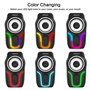 Clavier de Jeu USB rétroéclairé Arc-en-Ciel Filaire+Souris de Jeu LED Arc-en-Ciel Optique à 6 Boutons 2400 DPI+Casque de Jeu sté