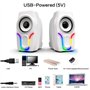 Clavier de Jeu USB rétroéclairé Filaire+Souris de Jeu LED Arc-en-Ciel Optique à 6 Boutons 2400 DPI+Casque de Jeu stéréo+Haut-par