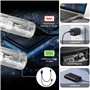 LED Leuchten Lot de 2 baguettes de batterie 5 A, rechargeables, en polycarbonate polymère, parfaites pour percussion et instrume