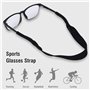 DeWin Lunettes de Sport Sangle Sangle de Cou élastique, 5 Pcs Lunettes de Sport Sangle de Retenue de Sangle Cordon Chaîne Titula