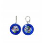 Venetiaurum - Boucles d'oreilles Murrina pour femme en verre original de Murano et argent 925 - Fabriqué en Italie certifié