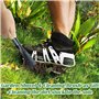 ROTKUSZ Aérateur Pelouse Chaussure, Chaussures Aerateurs Manuel avec Pelle, Aérateurs de Gazon Manuels, Chaussure à Gazon Chauss