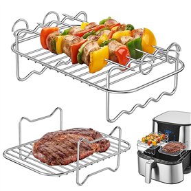 Accessoires pour friteuse à air comprimé Ninja Foodi AF300EU Flexdrawer Dual Air Friteuse 10