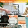 Accessoires pour friteuse à air comprimé Ninja Foodi AF300EU Flexdrawer Dual Air Friteuse 10,4L, 2 supports de friteuse à air co