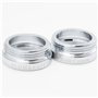 BLUMKRAFT Lot DE 2 Adaptateurs Radiateur M28 x1.5 COTERM/COTHERM (Prototype) vers M30 x 1.5 pour Thermostat/tête thermostatique