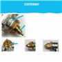 BLUMKRAFT Lot DE 2 Adaptateurs Radiateur M28 x1.5 COTERM/COTHERM (Prototype) vers M30 x 1.5 pour Thermostat/tête thermostatique 
