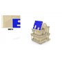 Quay Fantasy Villa, Kit de Construction en Bois FSC