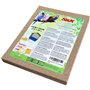 S&X Lot de 30 feuilles de papier gravier pour cage à oiseaux
