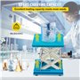 VEVOR Table Élévatrice de Laboratoire 20x20 cm Plate-Forme de Levage de Laboratoire Hauteur Réglable 6-31 cm Manuel Support de L